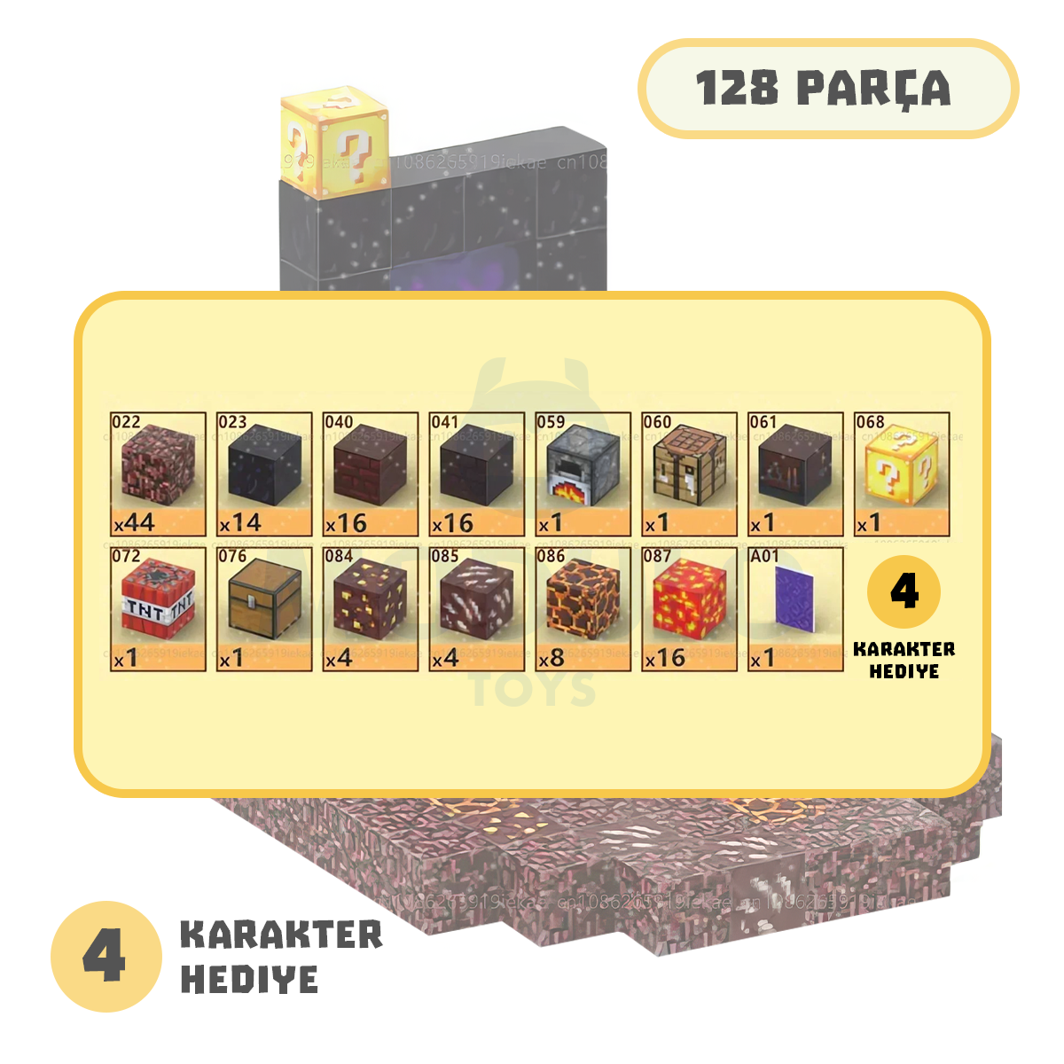 Portal Kapısı 128 Parça