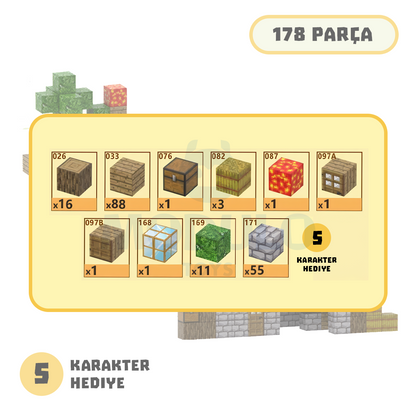 Köy Evi - 178 Parça